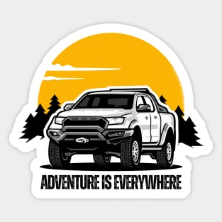 Adventure Is Everywhere - 4WD Sticker